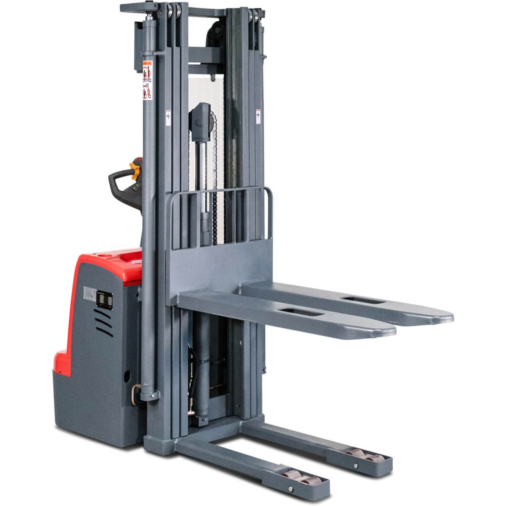 SCHORR Elektro-Hochhubwagen 1500 kg Freihub, Hub 4,5–5,0 m – Bild 10