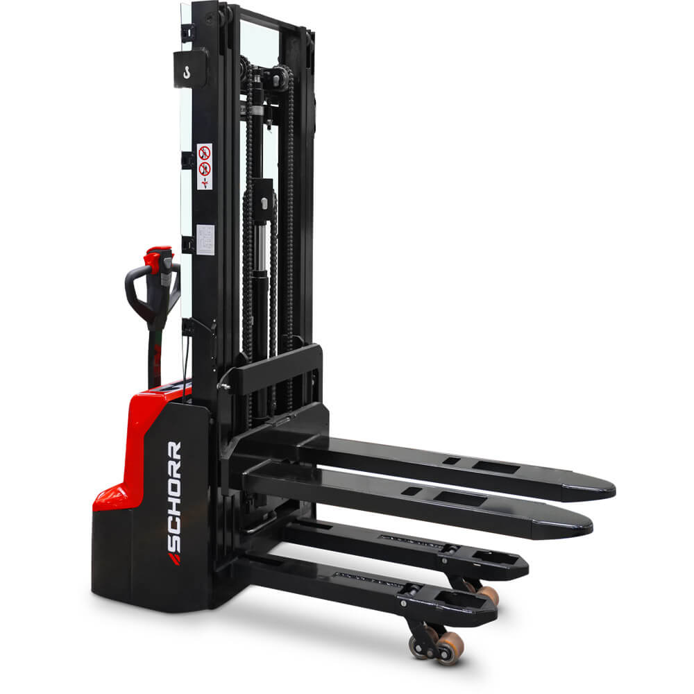 SCHORR Elektro-Hochhubwagen PRO+ Initial-/Freihub 1300 kg – Bild 8