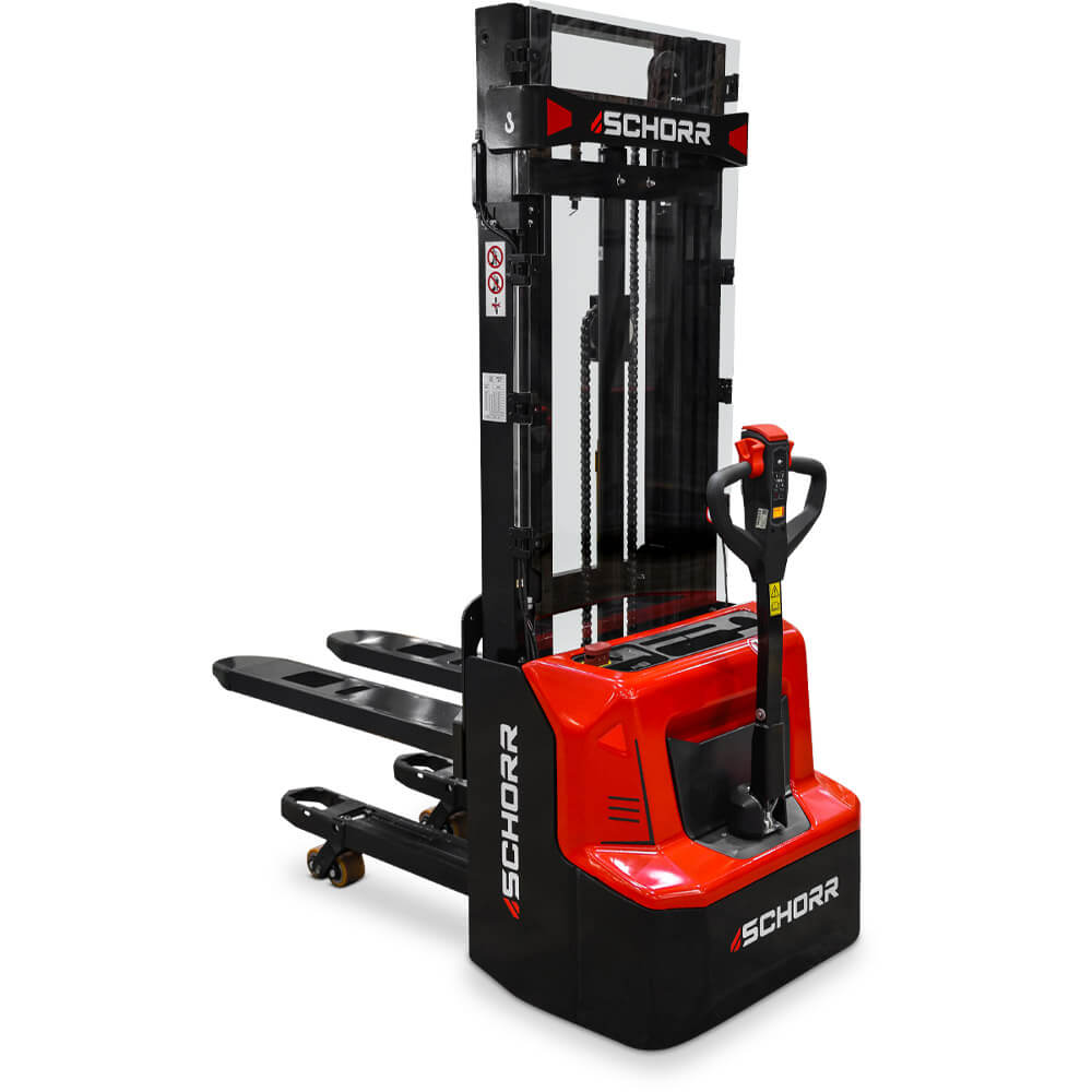 SCHORR Elektro-Hochhubwagen PRO+ Initial-/Freihub 1300 kg