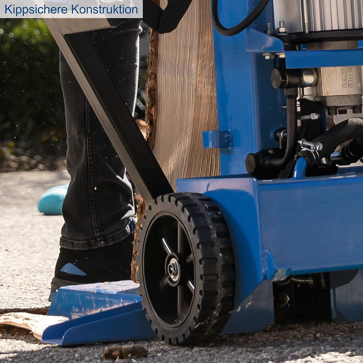 Scheppach Compact 10T Holzspalter 400 V – 10 Tonnen Spaltkraft – Bild 6