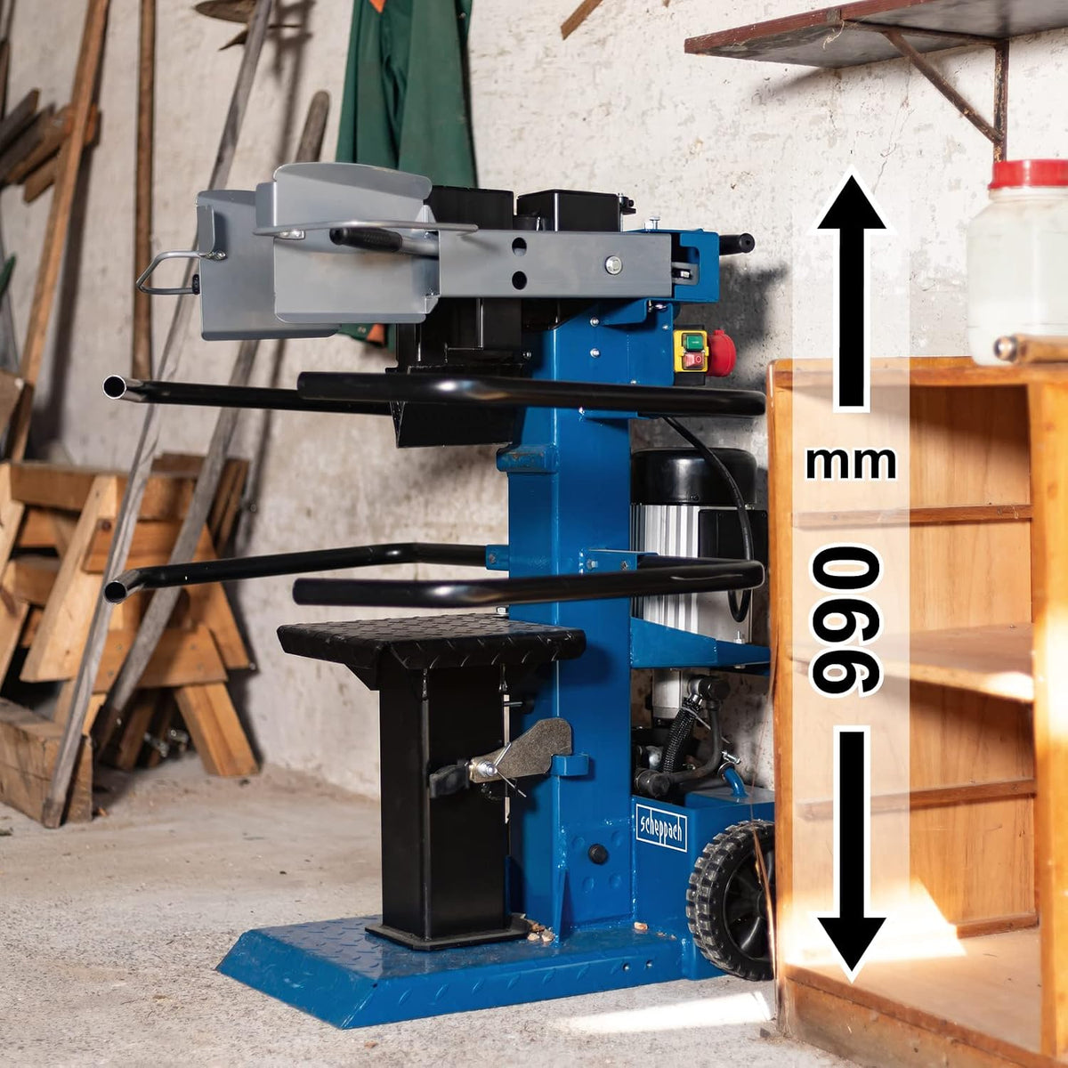 Scheppach Compact 15T Holzspalter 400 V – 15 Tonnen Spaltkraft – Bild 5