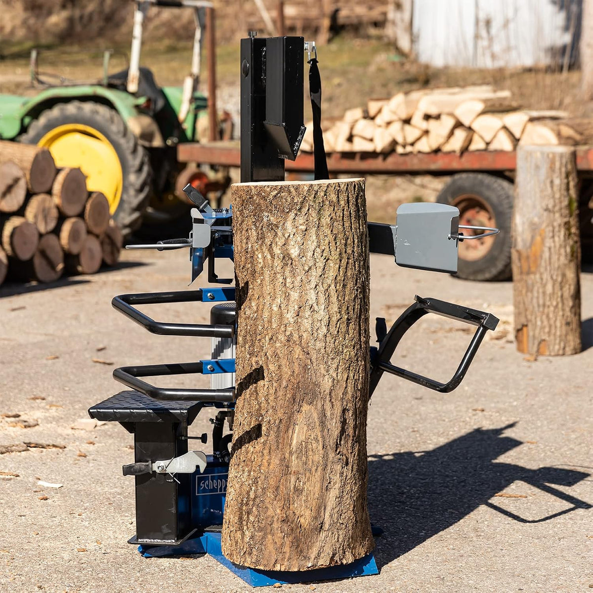 Scheppach Compact 10T Holzspalter 400 V – 10 Tonnen Spaltkraft – Bild 4