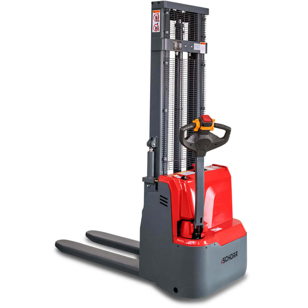 SCHORR Elektro-Hochhubwagen DUO 1200 kg, Hub 2,5–3,3 m