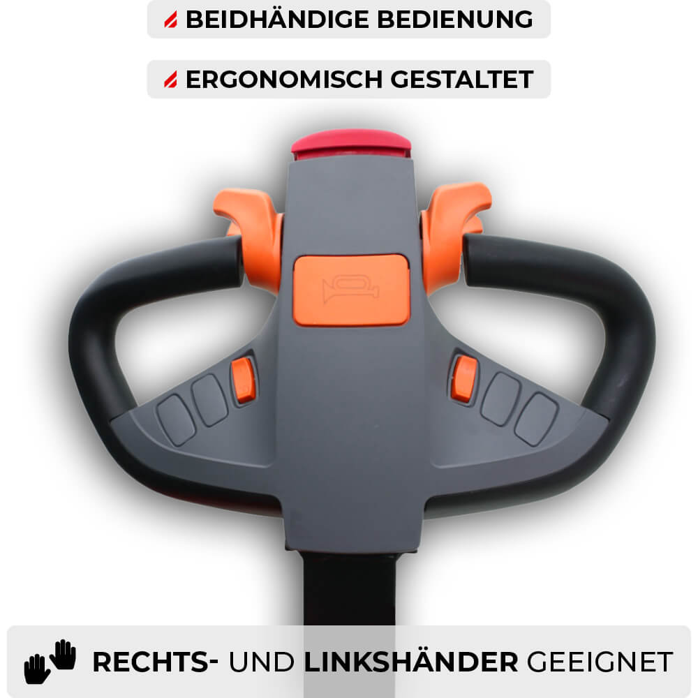 SCHORR Elektro-Hochhubwagen 1500 kg, Hub 2,5–3,5 m – Bild 5