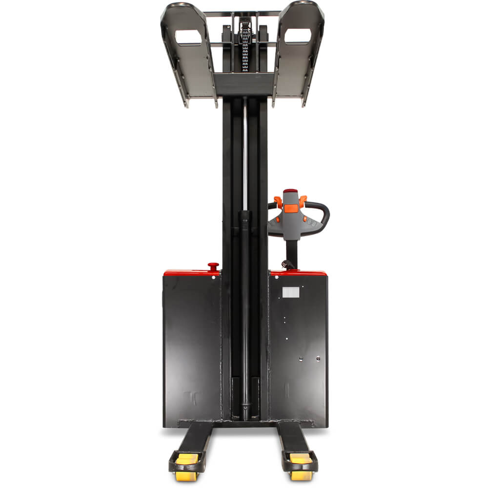 SCHORR Elektro-Hochhubwagen 1200 kg Monomast, Hub 1,6 m – Bild 8