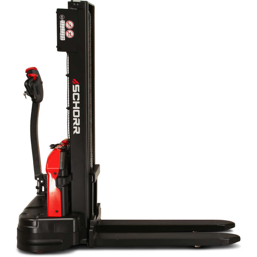 SCHORR Elektro-Hochhubwagen PRO 1200 kg, Hub 2,5–3,6 m – Bild 6