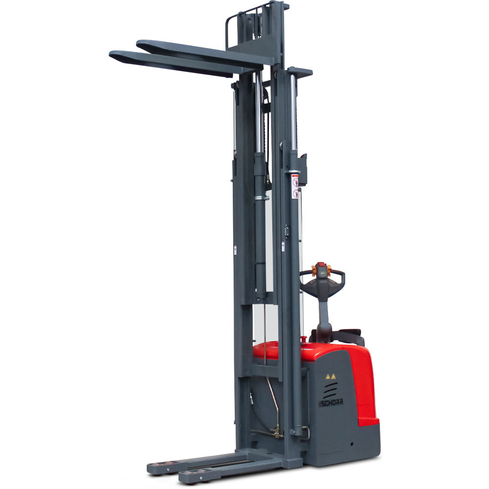 SCHORR Elektro-Hochhubwagen Ultra 1500 kg, Hub 5,0–5,6 m – Bild 5