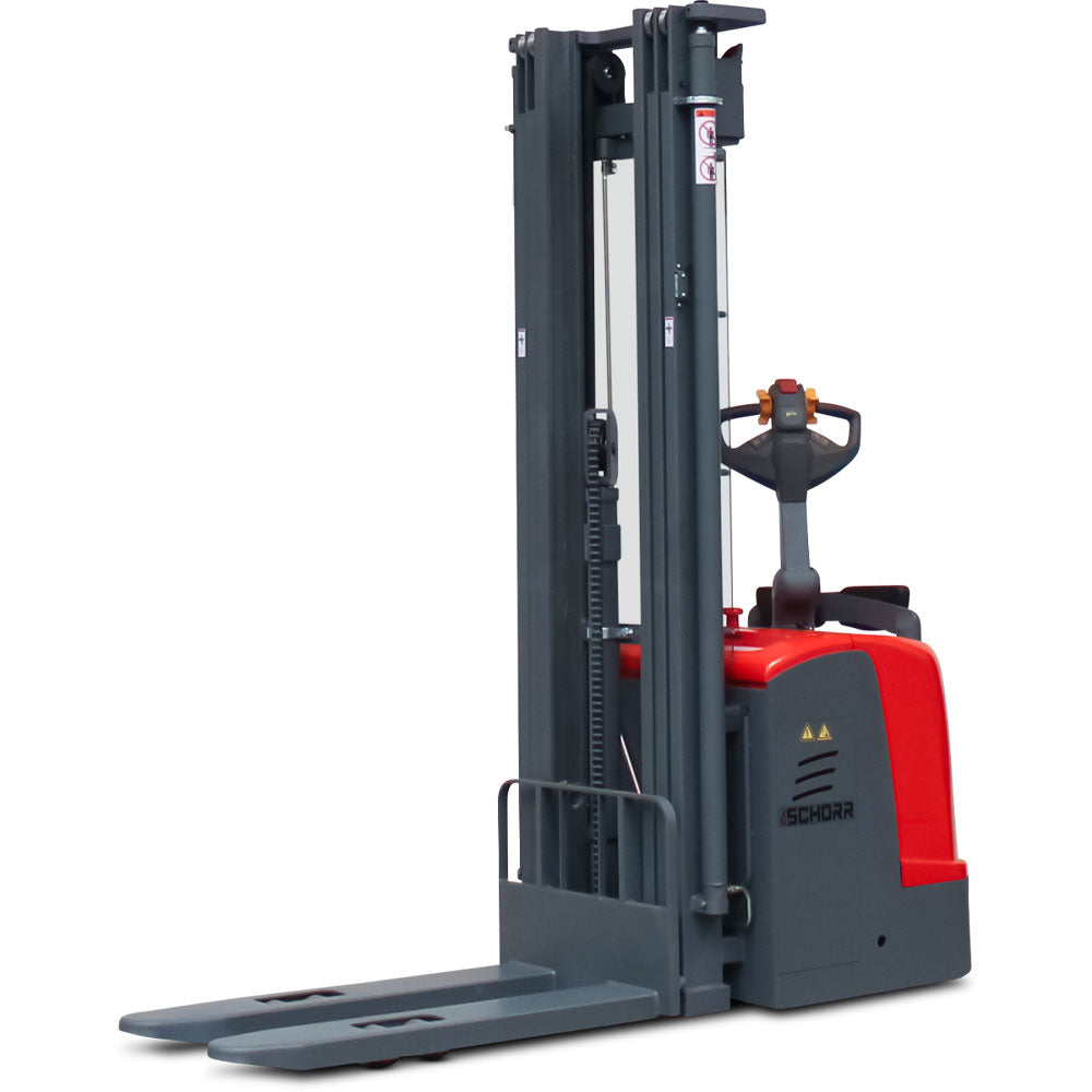 SCHORR Elektro-Hochhubwagen Ultra 1500 kg, Hub 5,0–5,6 m – Bild 8