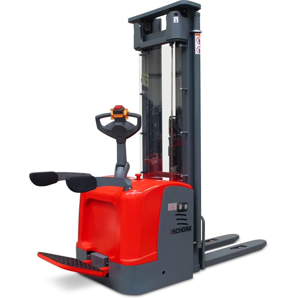 SCHORR Elektro-Hochhubwagen Ultra 1500 kg, Hub 5,0–5,6 m – Bild 16