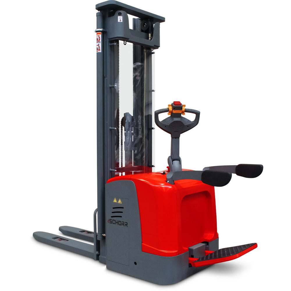 SCHORR Elektro-Hochhubwagen Ultra 1500 kg, Hub 5,0–5,6 m
