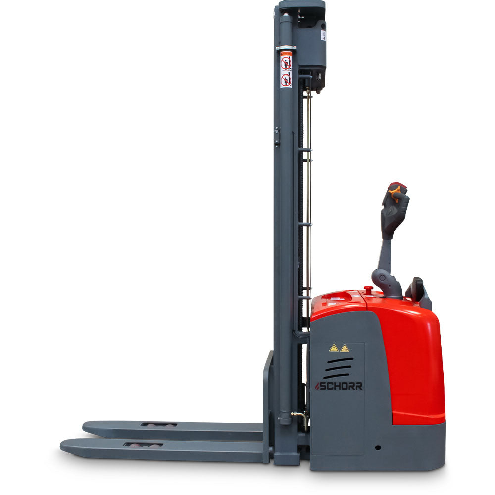SCHORR Elektro-Hochhubwagen Ultra 1500 kg, Hub 5,0–5,6 m – Bild 15