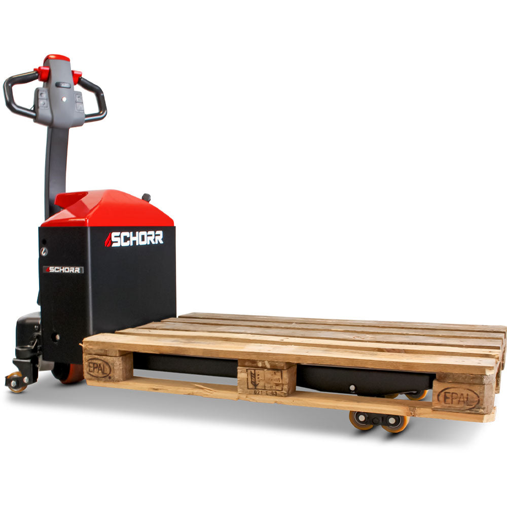 SCHORR Elektro-Niederhubwagen 1500 kg RR15NHE4HD, Stützräder – Bild 18
