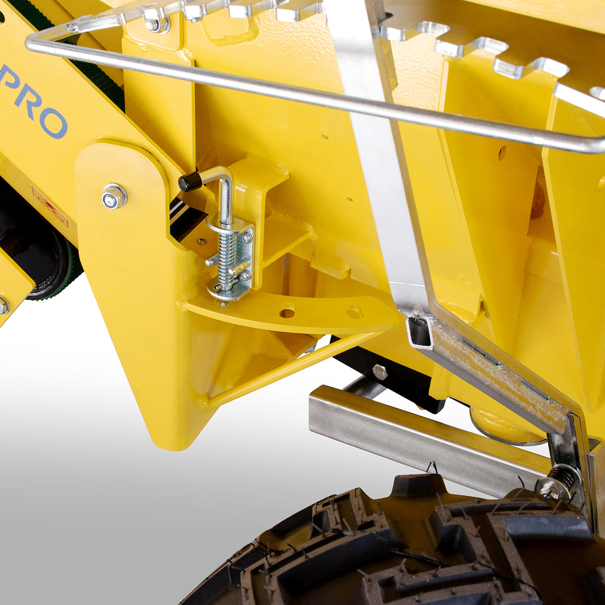 BAMATO WPO-400PRO – 20 t Säge-Spaltautomat mit automatischem Förderband – Bild 4