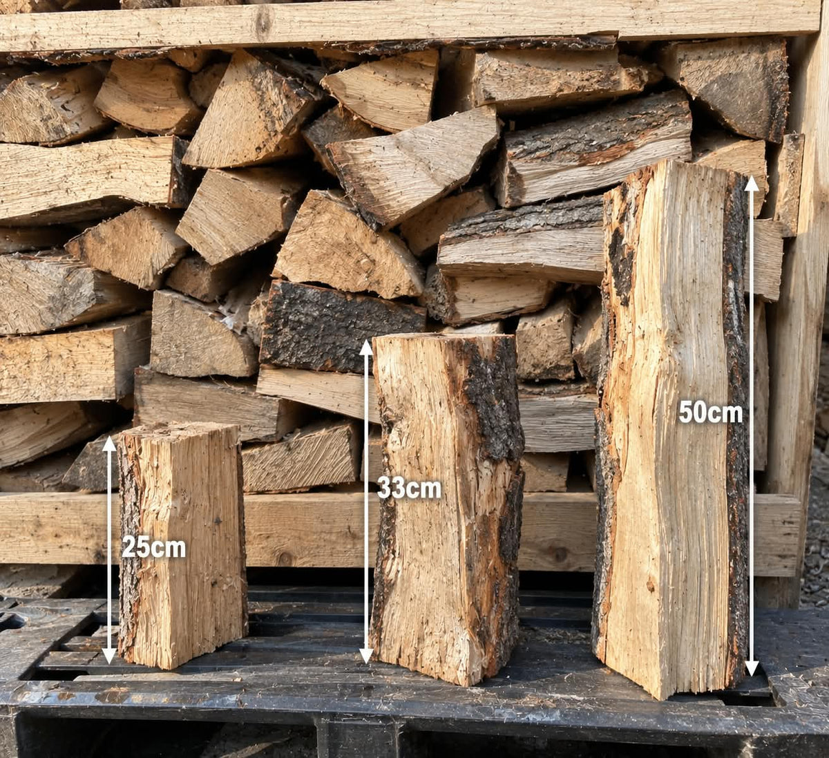 Buchenholz-Brennholz, trocken und ofenfertig – 40 RM, Lieferung per LKW – Bild 8