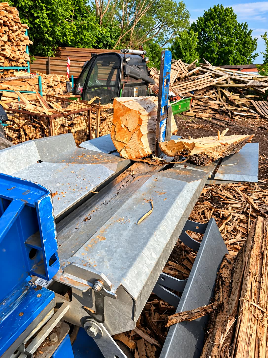 Buchenholz-Brennholz, trocken und ofenfertig – 15 RM, Lieferung per LKW – Bild 5
